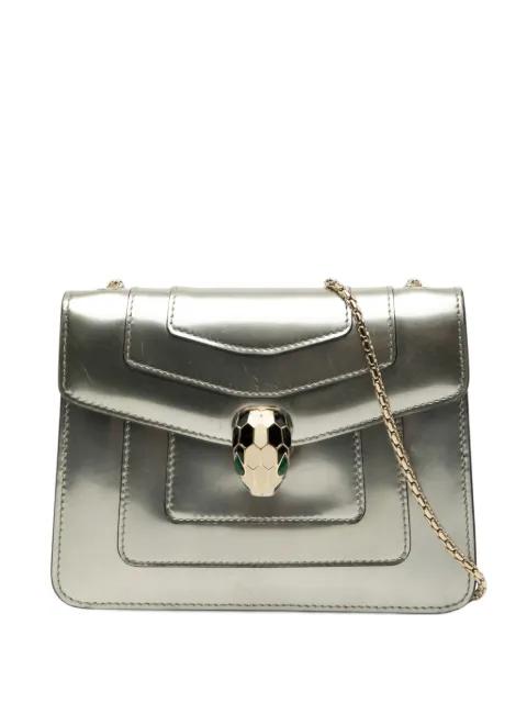 2010-2025 Small Patent Serpenti Forever crossbody bag by BVLGARI 