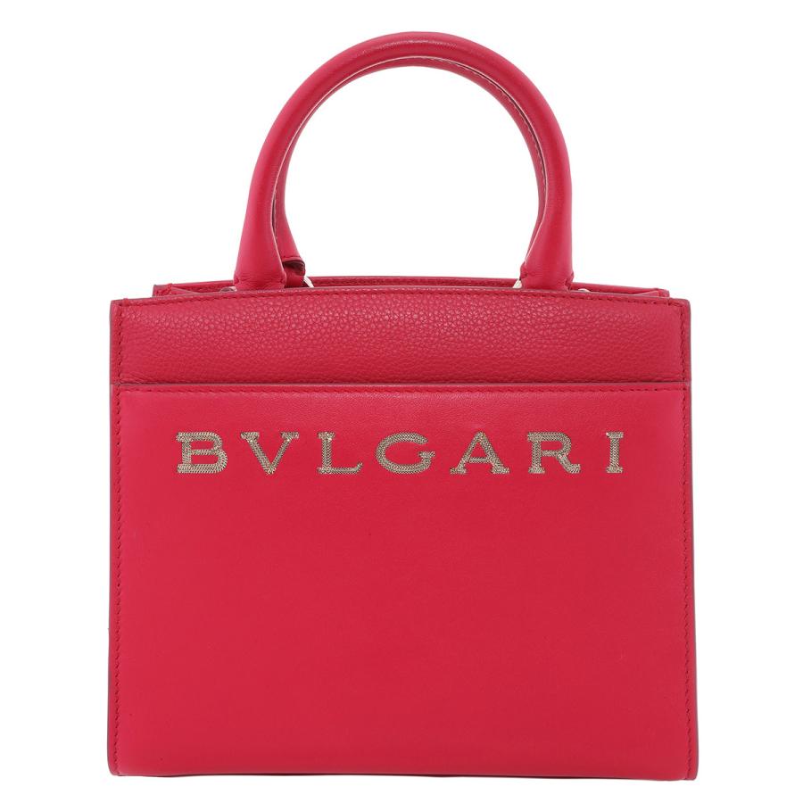 Bvlgari Logo Small Leather Tote Bag by BVLGARI