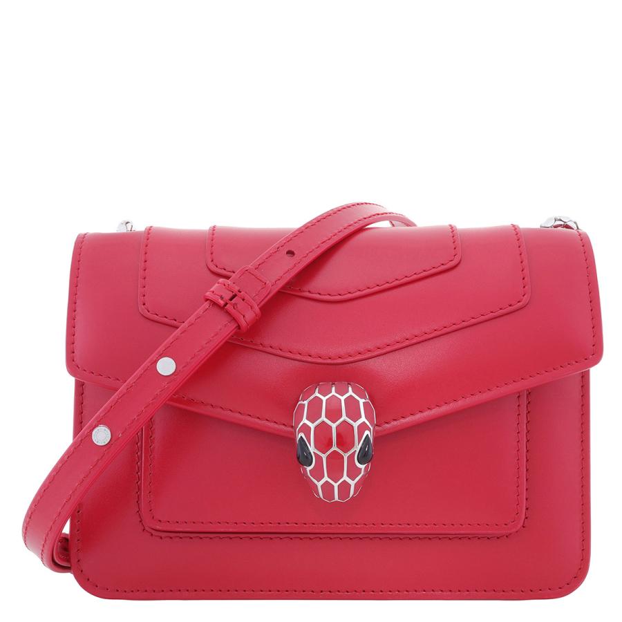 Bvlgari Serpenti Forever Leather Shoulder Bag by BVLGARI