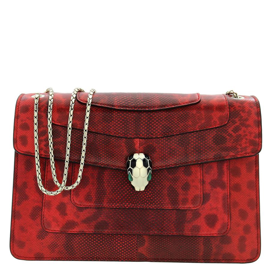 Bvlgari Serpenti Forever Shiny Karung Shoulder Bag by BVLGARI