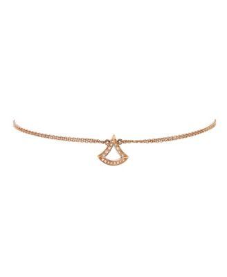 Divas' Dream Open Bracelet Necklace 18K Rose Gold and Diamonds by BVLGARI Divas' Dream Open Bracelet Necklace 18K Rose Gold and Diamonds by BVLGARI