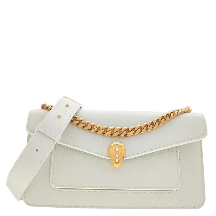Serpenti East-West Maxi Chain Medium Shoulder Bag by BVLGARI