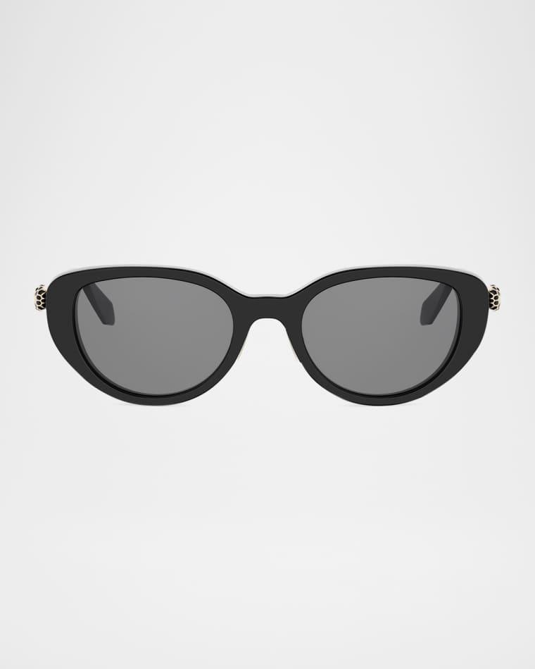 Serpenti Forever 52mm Oval Sunglasses by BVLGARI