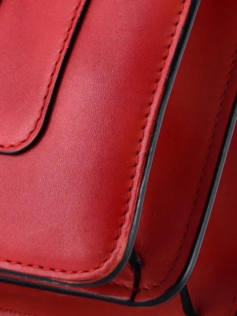 Serpenti Forever Square Leather Medium shoulder bag by BVLGARI Serpenti Forever Square Leather Medium shoulder bag by BVLGARI