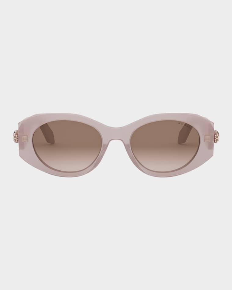 Serpenti Oval Sunglasses by BVLGARI