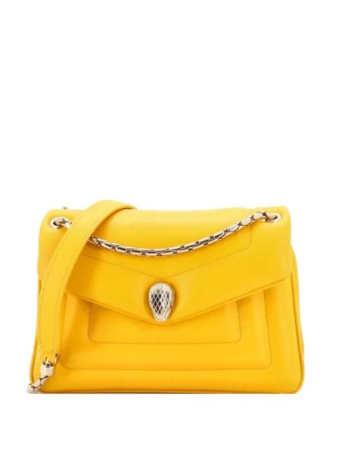 Serpenti Reverse Leather Small shoulder bag by BVLGARI Serpenti Reverse Leather Small shoulder bag by BVLGARI