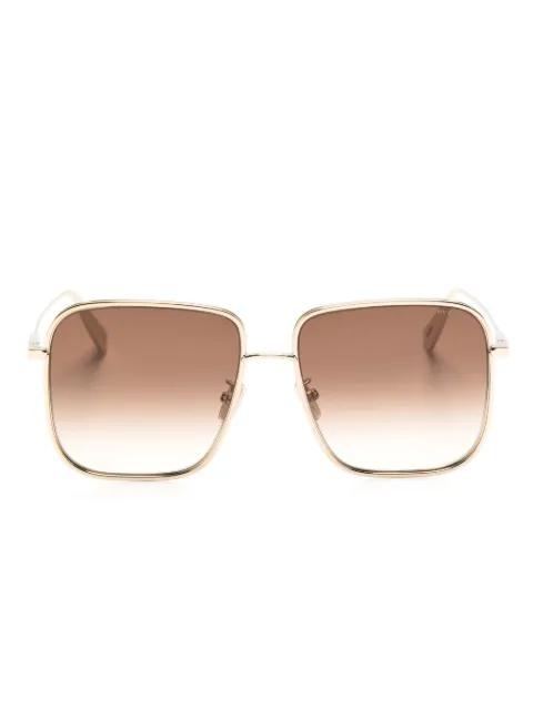 square-frame sunglasses by BVLGARI