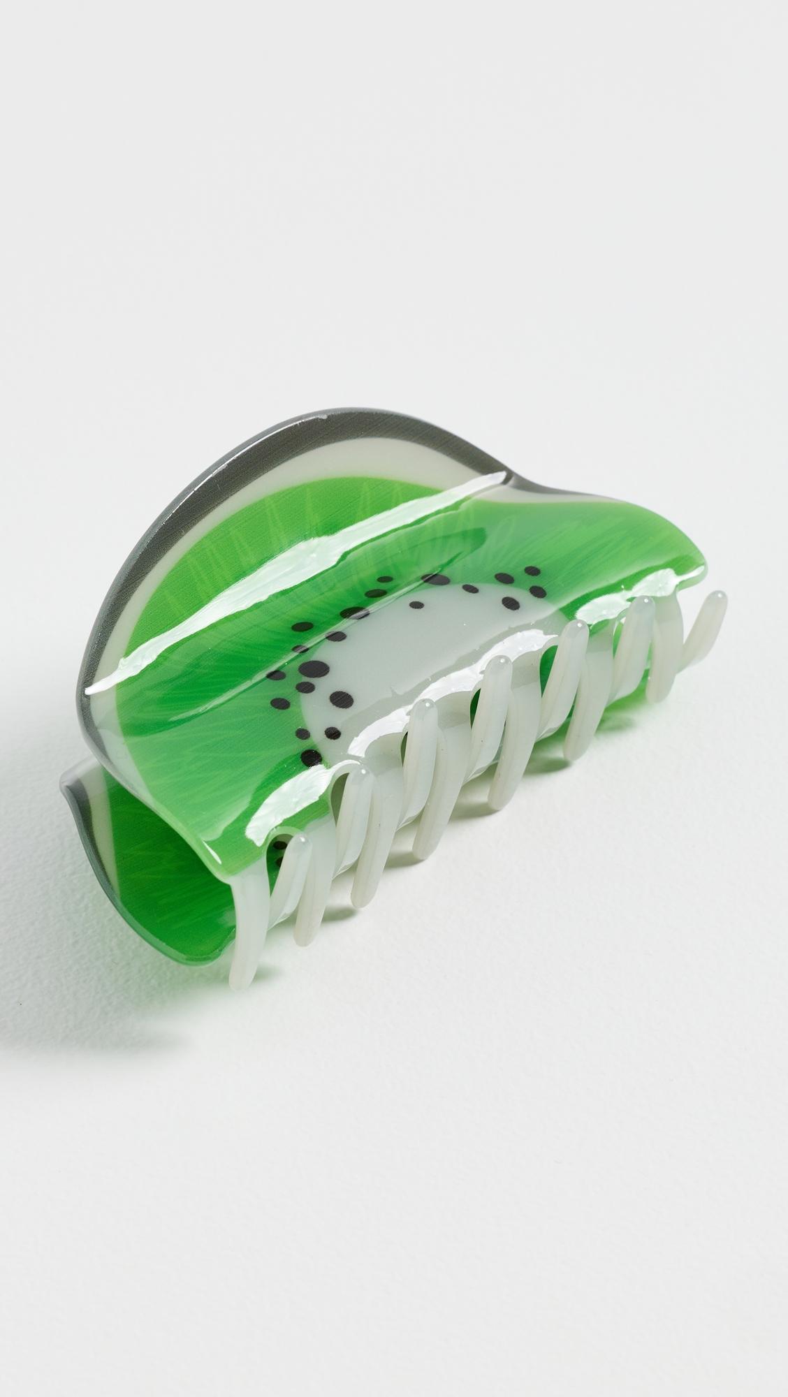 Kiwi Slice Hair Claw Clip by BY ADINA EDEN