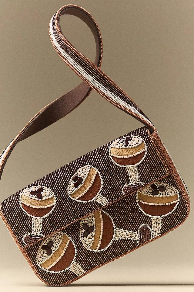 The Fiona Beaded Bag: Espresso Martini Edition by BY ANTHROPOLOGIE
