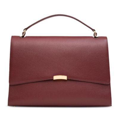 Core Collection Signature Leather Briefcase by BY BANOO