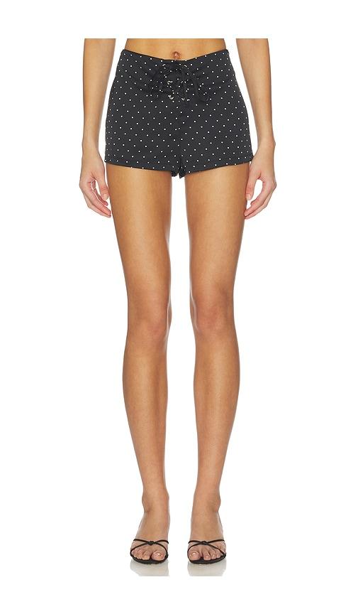BY.DYLN Emmeline Micro Short in Black by BY.DYLN