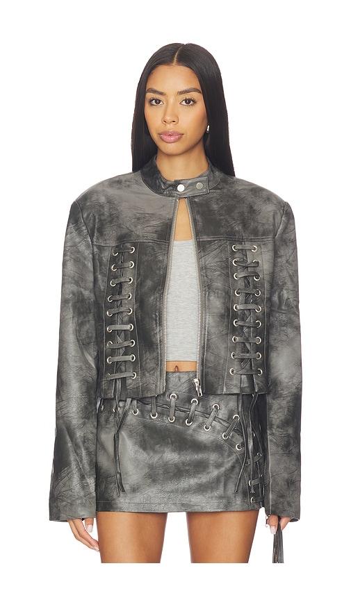 BY.DYLN Karlita Jacket in Charcoal by BY.DYLN