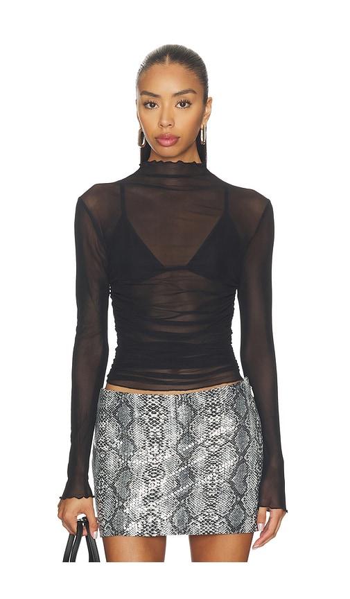 BY.DYLN Nina Top in Black by BY.DYLN