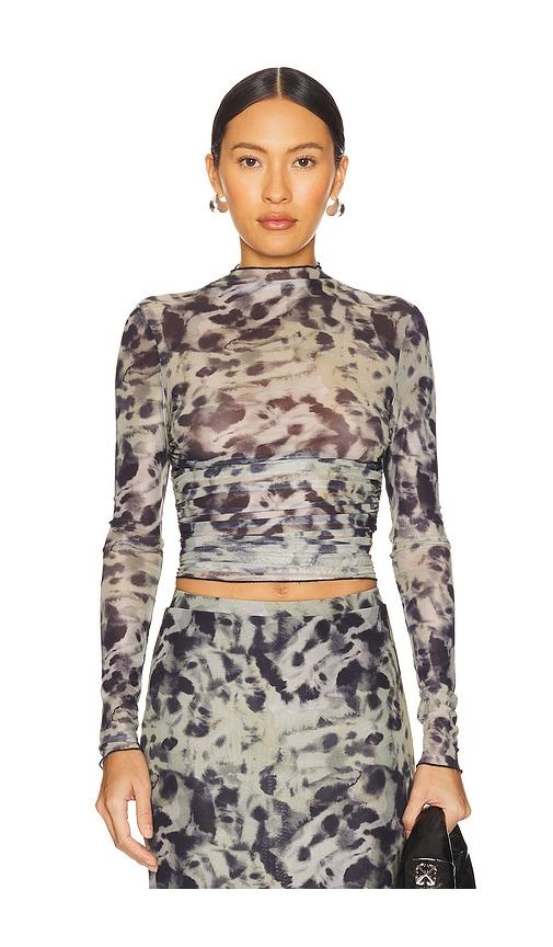 BY.DYLN Nina Top in Grey by BY.DYLN