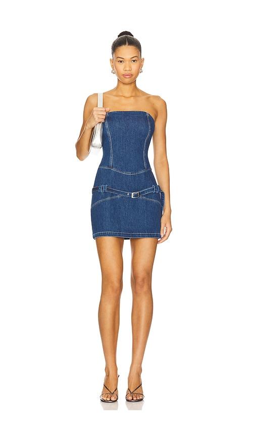 BY.DYLN Renae Mini Dress in Blue by BY.DYLN
