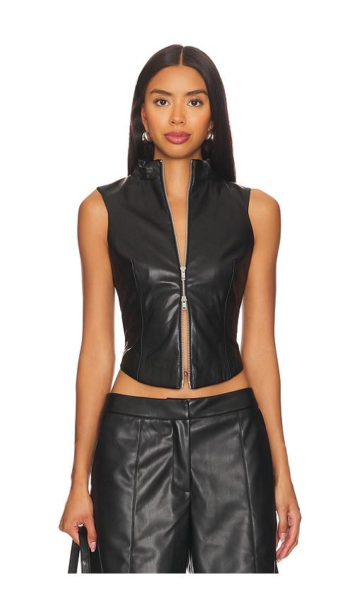 BY.DYLN Stella Vest in Black by BY.DYLN