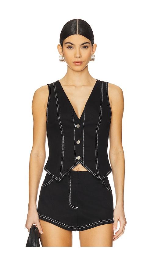 BY.DYLN Tyler Vest in Black by BY.DYLN