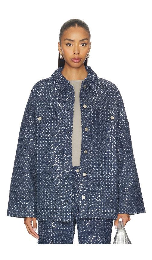 BY.DYLN Valentino Jacket in Blue by BY.DYLN