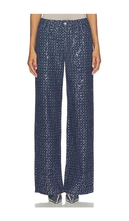 BY.DYLN Valentino Pant in Blue by BY.DYLN
