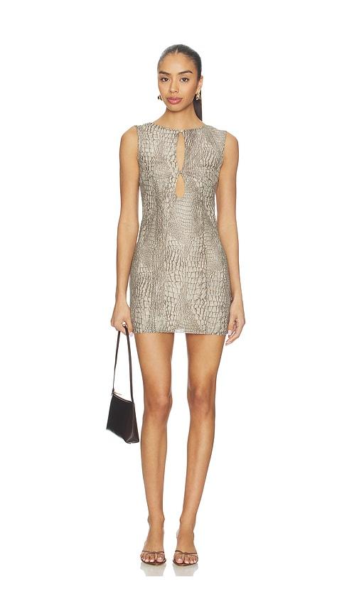 BY.DYLN Zia Mini Dress in Grey by BY.DYLN
