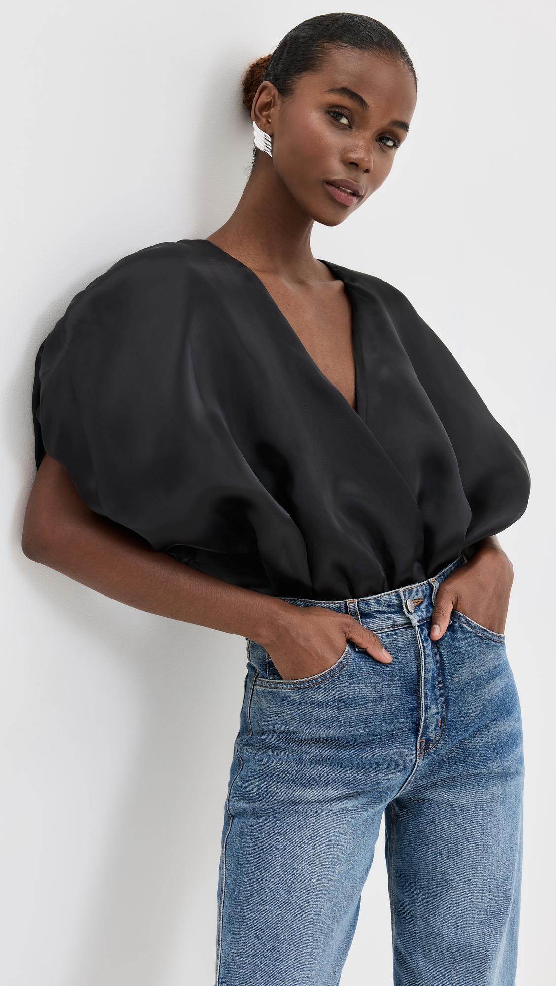 Aura Organza Bodysuit by BY EFRAIN MOGOLLON