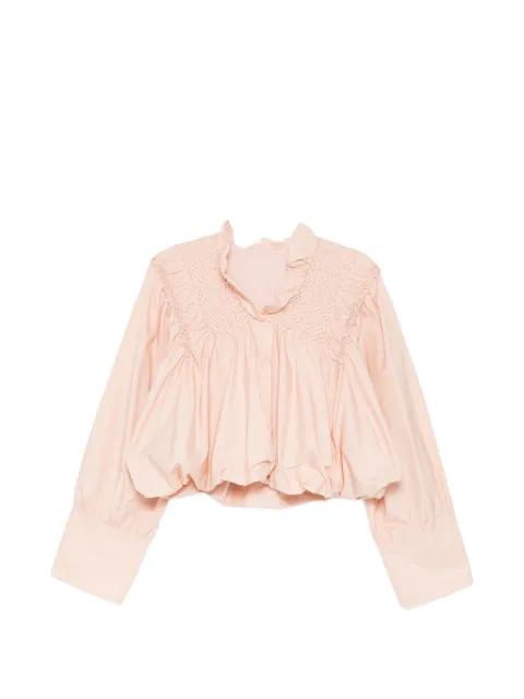 smocked blouse by BY FANG