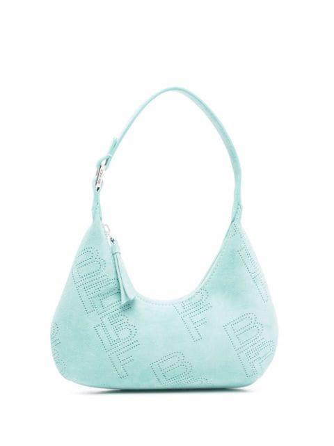 Amber perforated logo shoulder bag by BY FAR