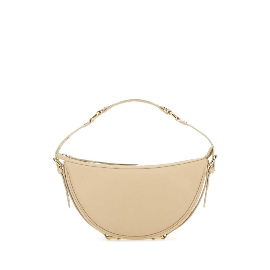 BY FAR Cream Leather Gib Shoulder Bag by BY FAR