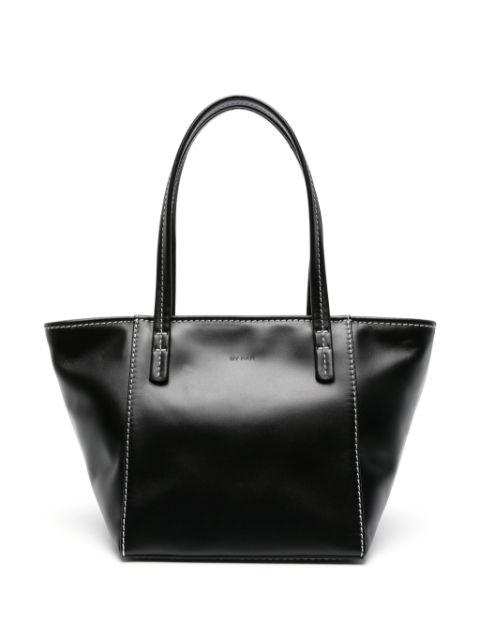 Bar leather tote bag by BY FAR