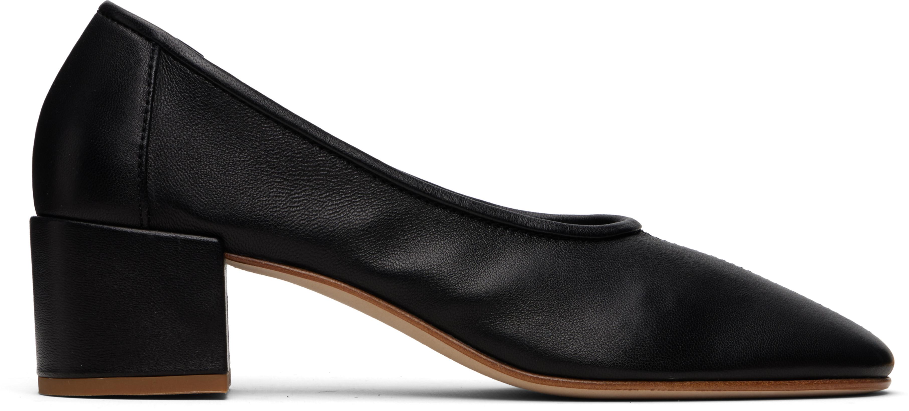 Black Prudence 45 Heels by BY FAR
