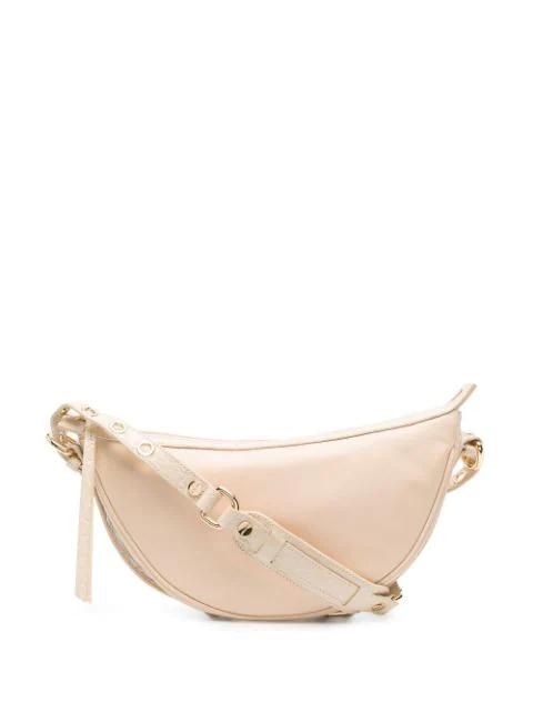 Gib crocodile-detail shoulder bag by BY FAR