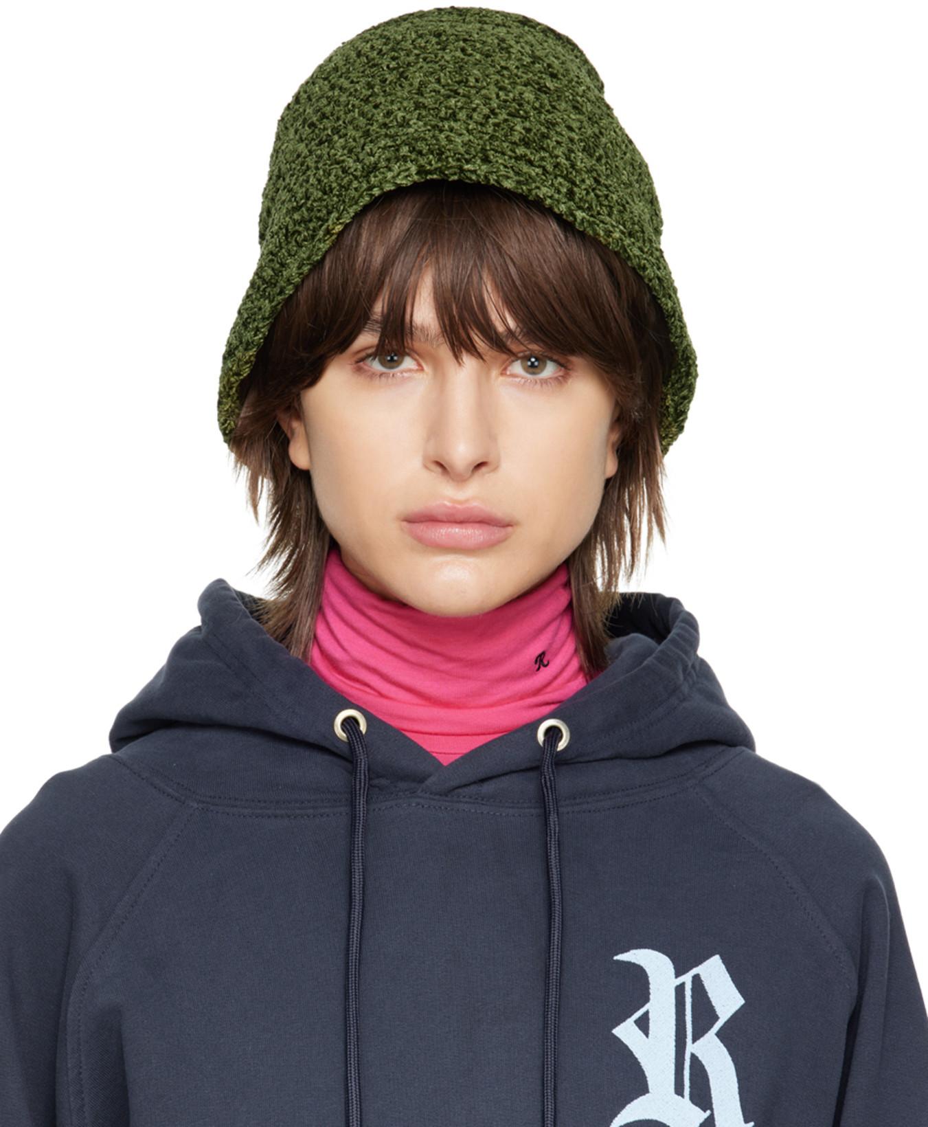Green Robbie Bucket Hat by BY FAR