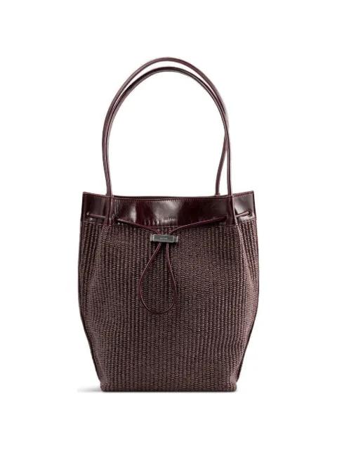 Kayla raffia tote bag by BY FAR