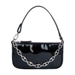 Mini Rachel patent leather handbag by BY FAR