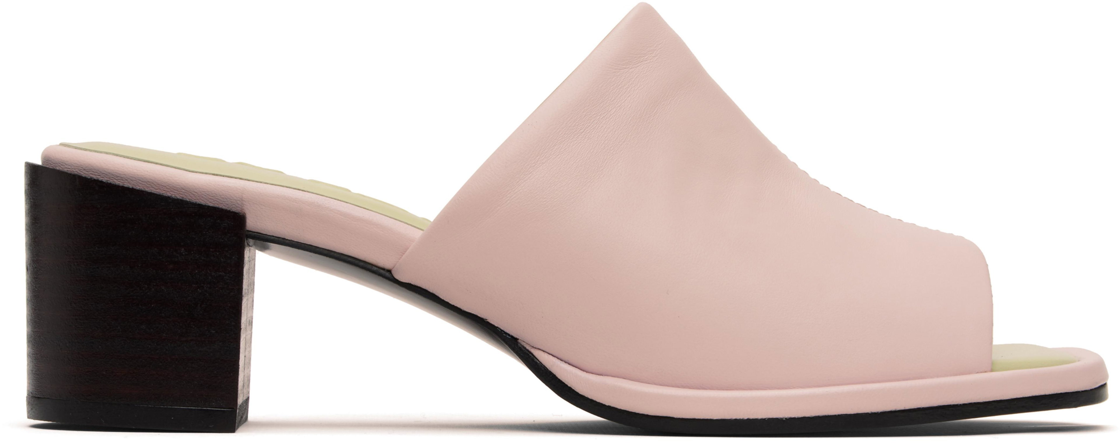 Pink Francisco Heeled Sandals by BY FAR