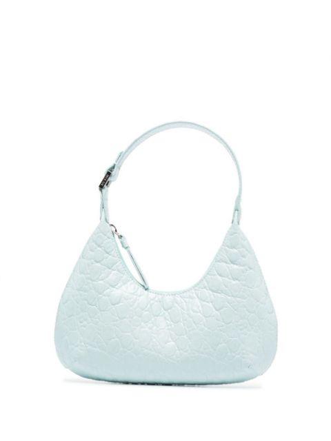 baby Amber crocodile-pattern bag by BY FAR