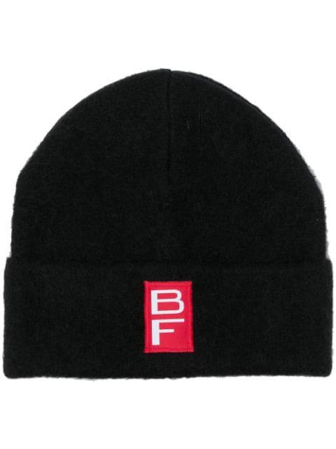 logo patch beanie by BY FAR
