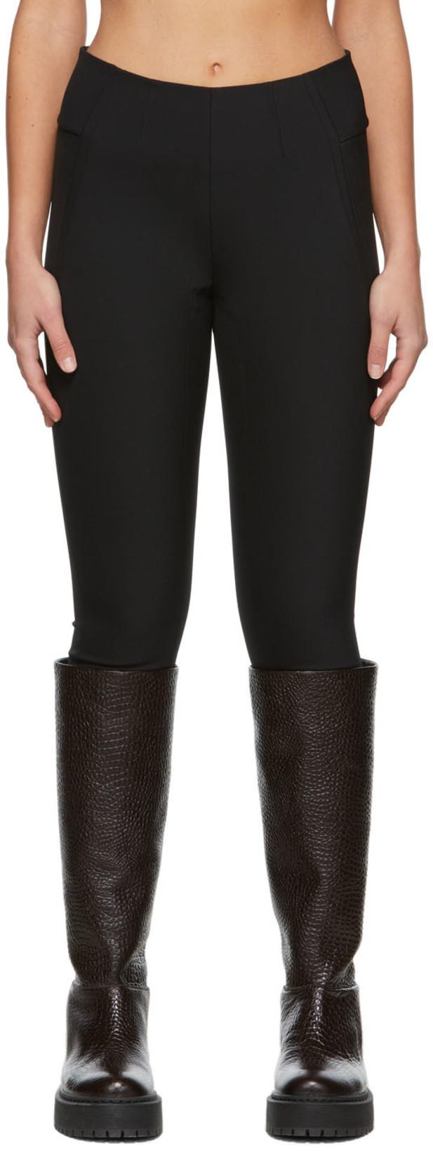Black Lisaboa Trousers by BY MALENE BIRGER