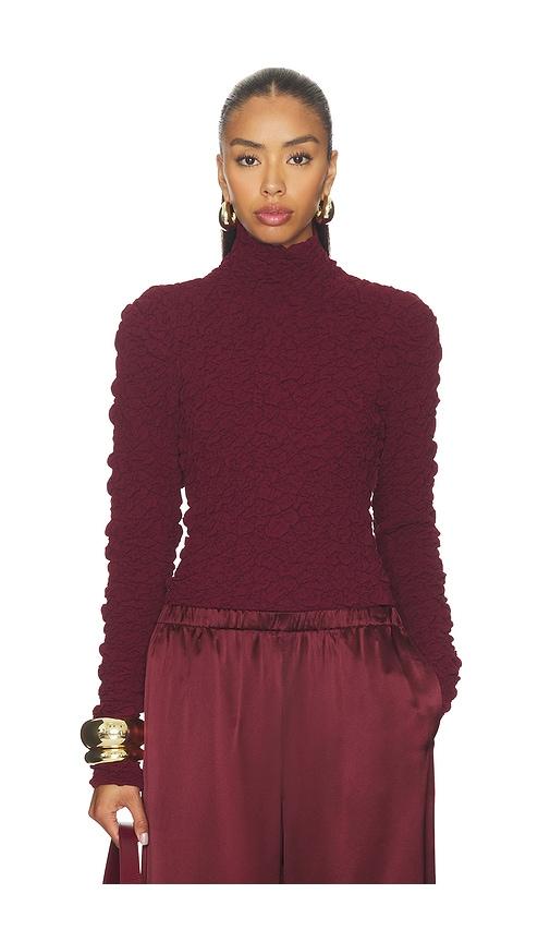 By Malene Birger Aura Sweater in Red by BY MALENE BIRGER