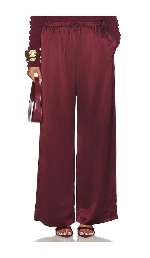 By Malene Birger Cabello Pant in Red by BY MALENE BIRGER