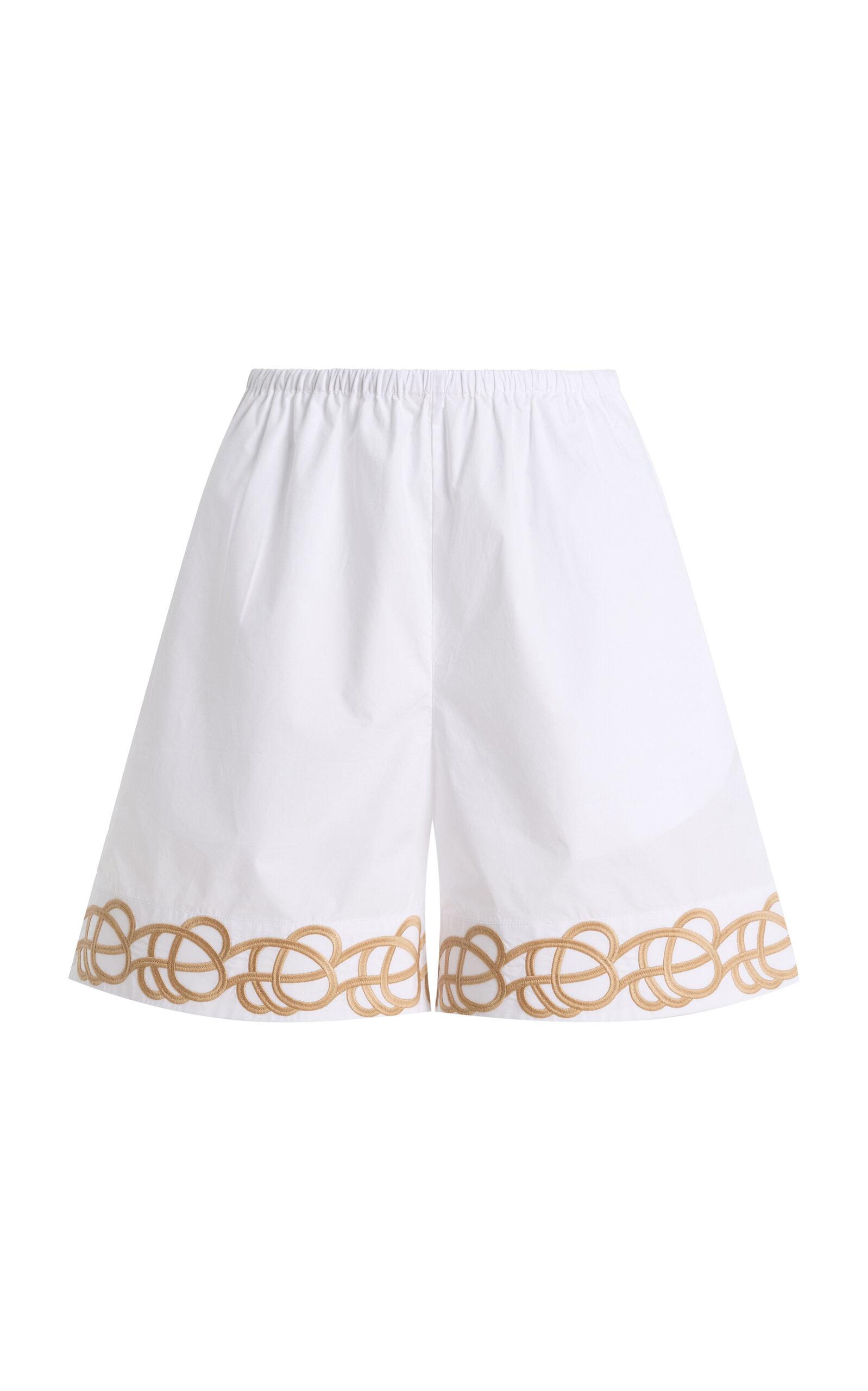 By Malene Birger Exclusive Siona Cotton Shorts - Moda Operandi by BY MALENE BIRGER
