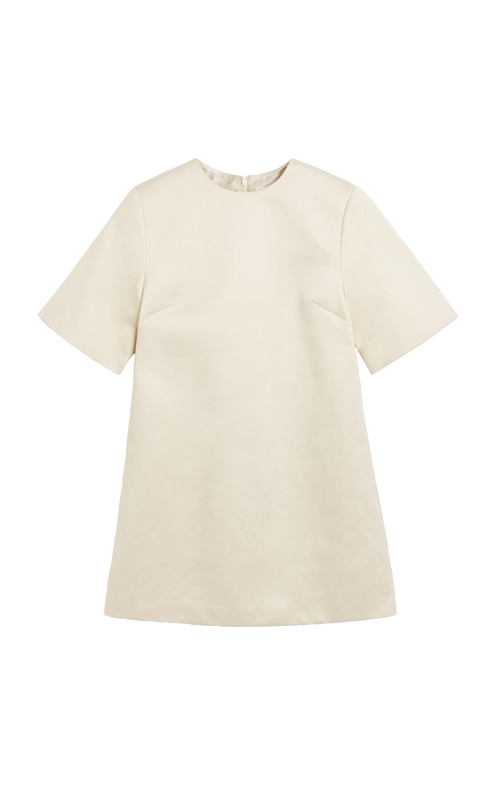 By Malene Birger - Harperz Cotton-Blend Mini Dress - Ivory - - Moda Operandi by BY MALENE BIRGER By Malene Birger - Harperz Cotton-Blend Mini Dress - Ivory - - Moda Operandi by BY MALENE BIRGER
