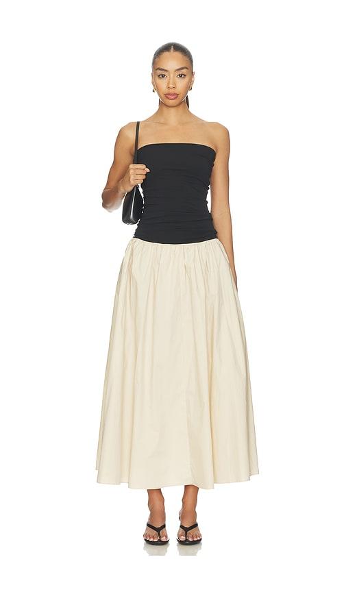 By Malene Birger Marc Dress in Black,Beige by BY MALENE BIRGER