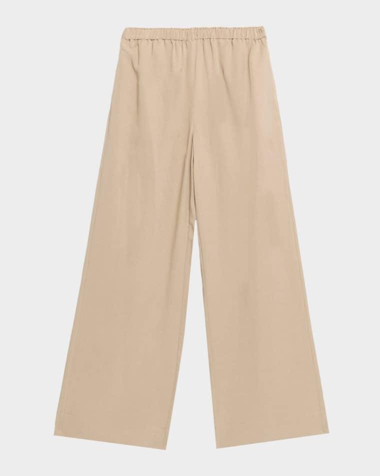 Cabello Relaxed Wide-Leg Trousers by BY MALENE BIRGER