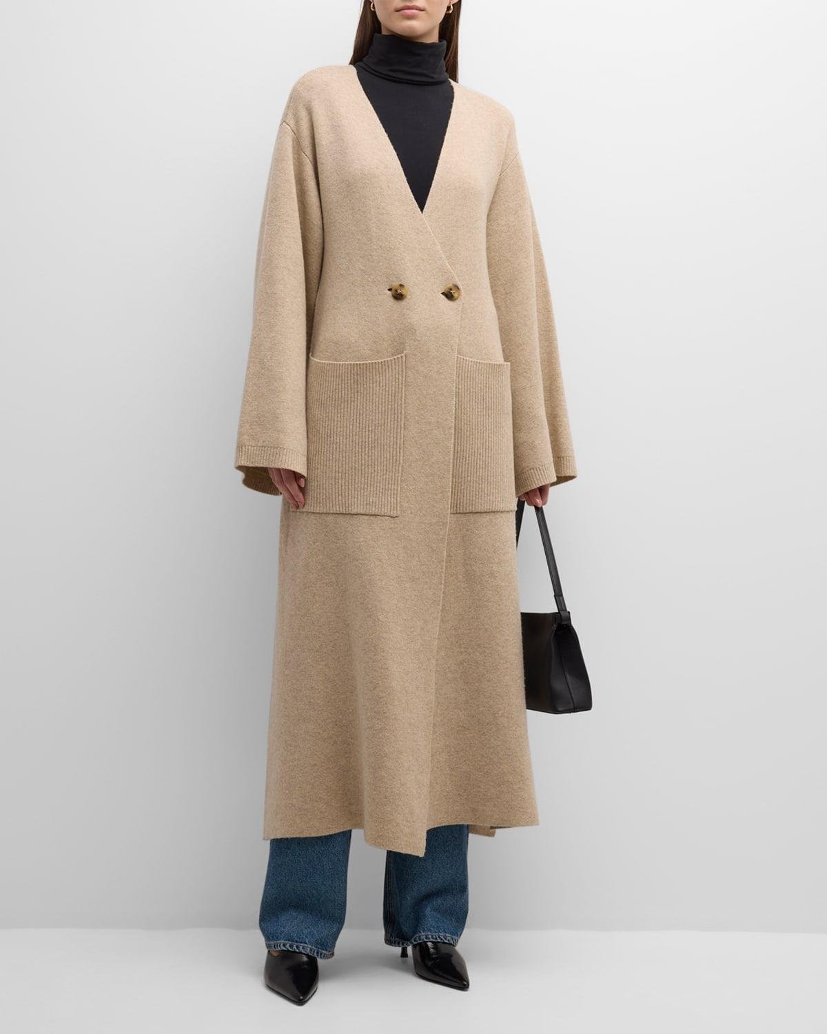 Carlyn Double-Breasted Wool-Blend Coat by BY MALENE BIRGER