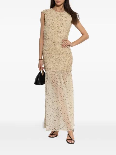 Corinna polka dot-pattern maxi  dress by BY MALENE BIRGER
