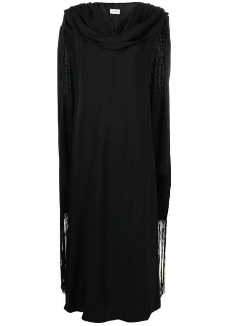 Cressida draped maxi dress by BY MALENE BIRGER
