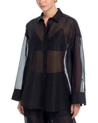 Derris Soft Organza Shirt by BY MALENE BIRGER