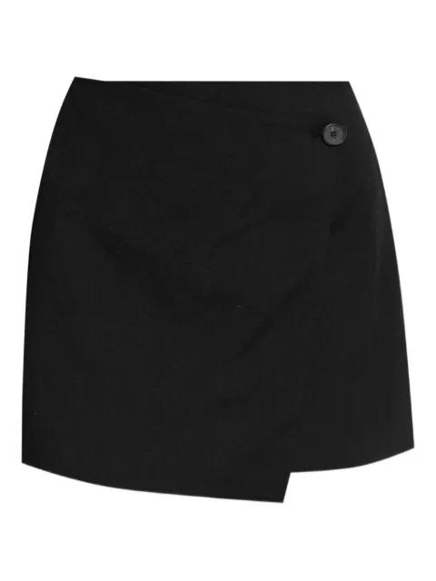 Esma asymmetric buttoned miniskirt by BY MALENE BIRGER