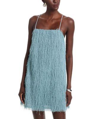 Ledo Fringed Dress by BY MALENE BIRGER
